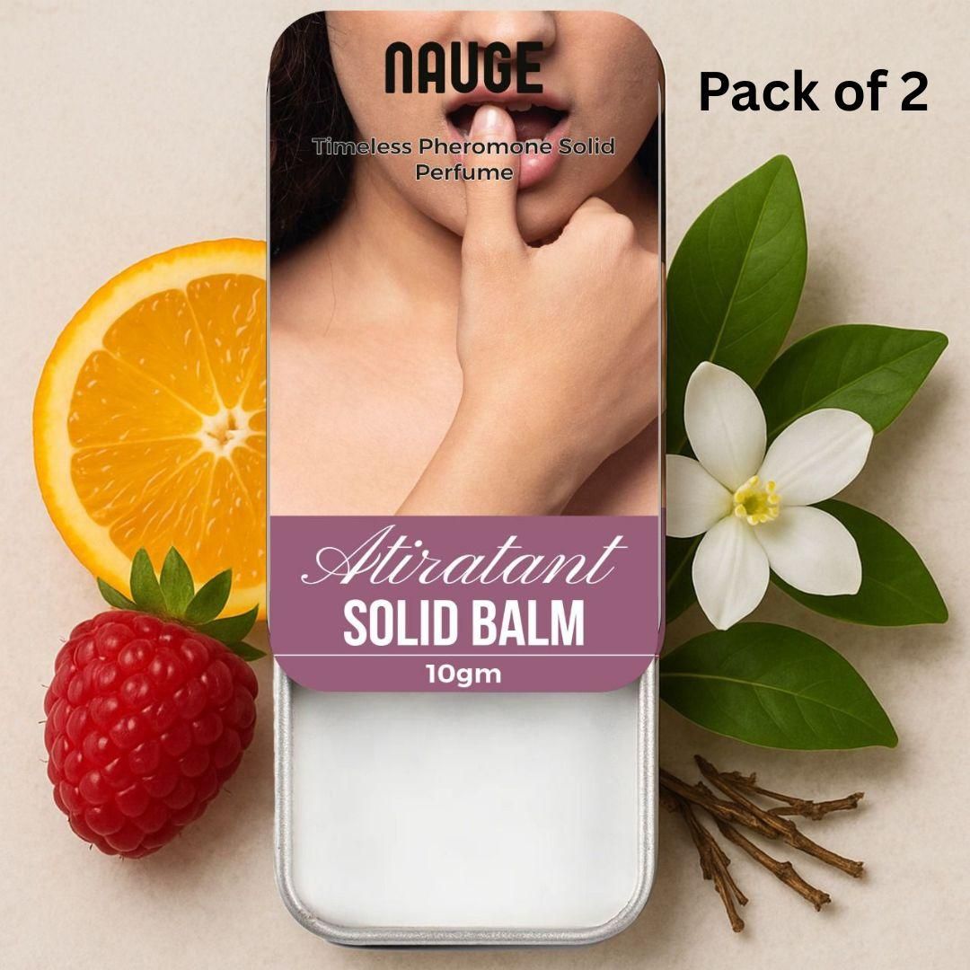 NAUGE Timeless Pheromone Solid Perfume 10gram (Pack of 2)